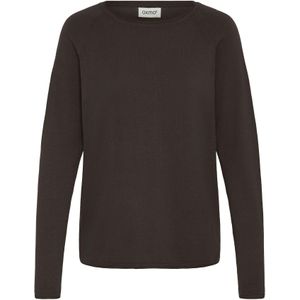 Oxmo Trui 'Fkeana'  chocoladebruin