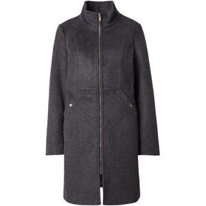 Vero Moda - VMCLARASIA COAT - Korte Jas - Donkergrijs Melange