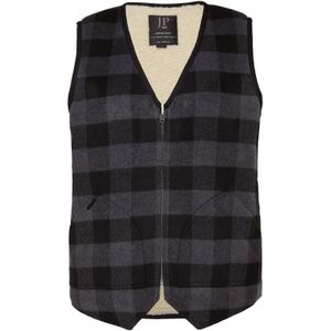 JP1880 Bodywarmer  grijs / zwart