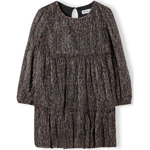MINOTI Jurk  lichtbruin / zwart
