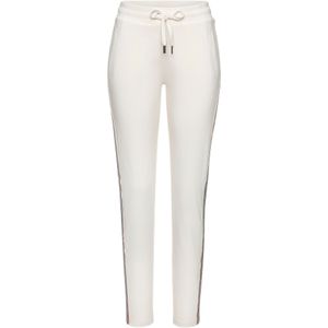 H.I.S - Sweatbroek - Ecru - Met Zijstrepen - Loungewear