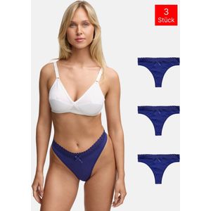 Tazzio String '3er Pack F927'  navy