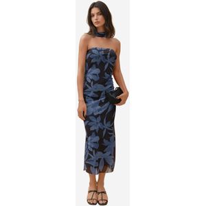 Hiccup Jurk  opaal / zwart