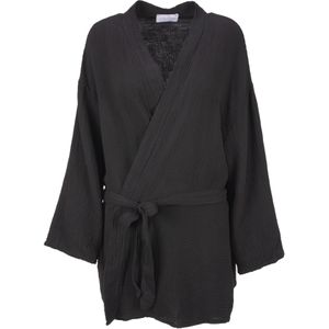 Seasons of April Kimono 'Kehlani'  zwart