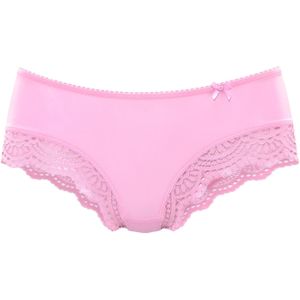 Lilac Hipster - Nauwsluitend - Katoen - Doorgestikte Boord