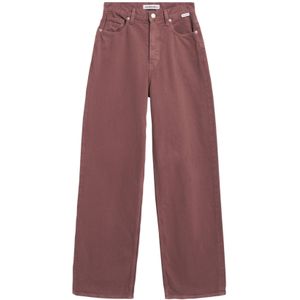 ARMEDANGELS - Jeans - Bordeaux - High Waist - Regular Fit