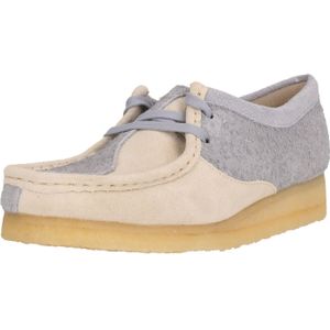 CLARKS Veterschoen 'Wallabee'  lichtblauw