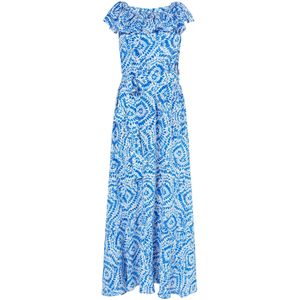 IZIA Zomerjurk  blauw / lichtblauw