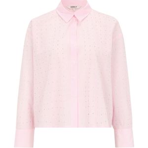 Only Petite Blouse 'ONLJULIE'  rosa / wit