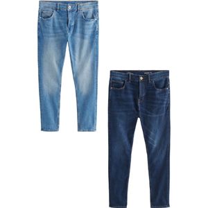 Next Jeans  lichtblauw / donkerblauw