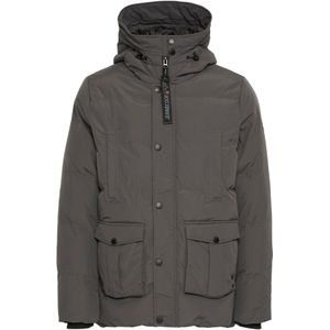 INDICODE JEANS Winterjas 'Sticks'  donkergrijs