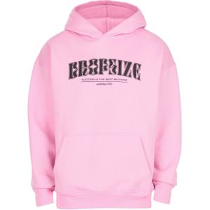Dropsize Sweatshirt 'Success'  pink / zwart