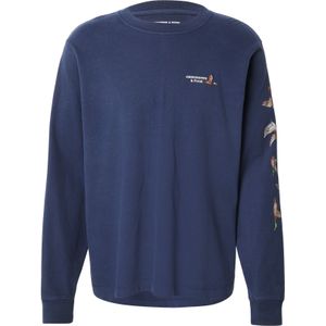 Abercrombie & Fitch Shirt  navy / grijs