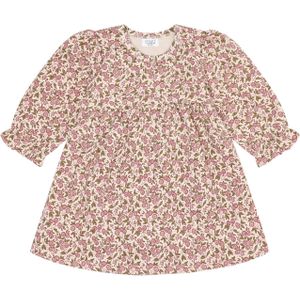 Hust & Claire Jurk 'Kis Flora'  crème / groen / rosa / magenta