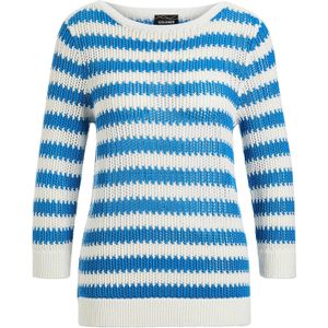 Goldner Trui  blauw / wit
