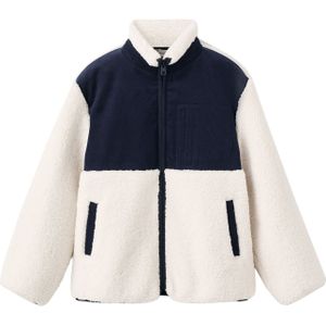 Mango Kids - Jas - Zacht Teddy Materiaal