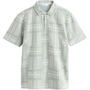 Next Shirt  ecru / mintgroen