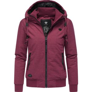 Ragwear Winterjas 'Nuggie'  wijnrood