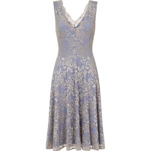 HotSquash Cocktailjurk  donkerlila / zilver