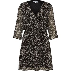 ABOUT YOU Jurk  rosa / zwart