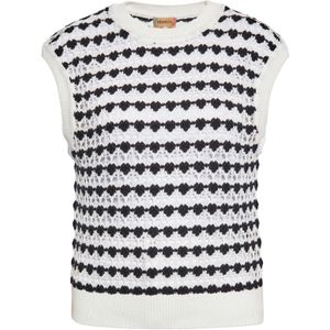 ebeeza Trui  zwart / wit