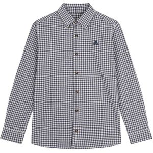 Scalpers Overhemd  blauw / wit