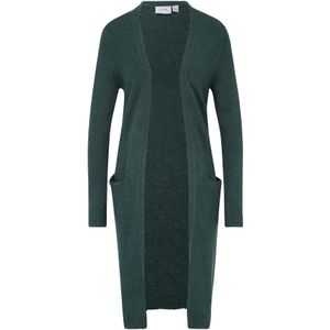 VILA Gemêleerd Gebreid Vest VIRIL Groen