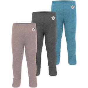 normani Broek 'Silverdale'  antraciet / petrol / oudroze