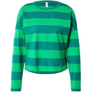 Blutsgeschwister Shirt 'Stereo'  petrol / lichtgroen