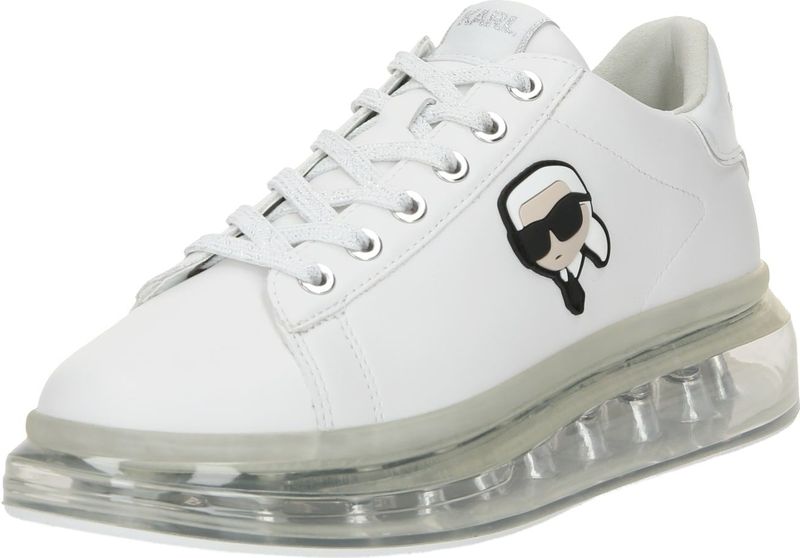 Karl Lagerfeld - Sneakers Laag - Beige / Zwart / Wit