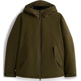 Tommy Hilfiger - Regular Fit - Functioneel Jack - Effen - Met Capuchon