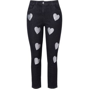 Angel of Style Jeans  zwart / zilver