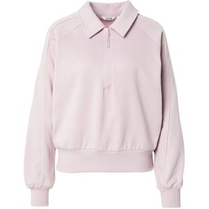 Monki Sweatshirt  lichtbeige / oudroze