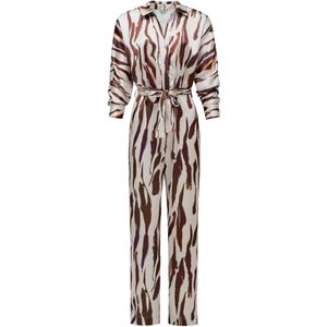 Salsa Jeans - 21010658 - Jumpsuit - Beige en Bruin - Normale Pasvorm