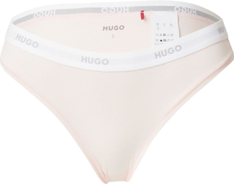 HUGO Slip  rosa / wit