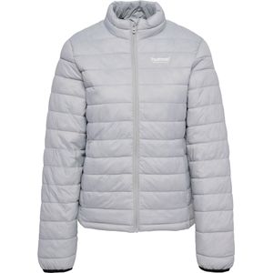 Hummel Sportjas 'Blown'  lichtgrijs / zwart / wit