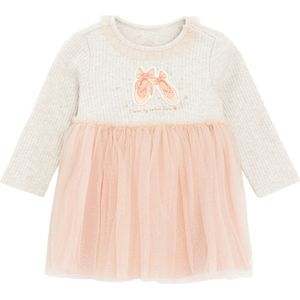 Cool Club Jurk  beige gemêleerd / abrikoos