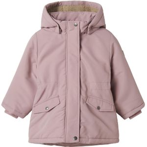 NAME IT - Parka Jas - Waterdicht - Kinderen - Lange Mouwen - Teddy Voering