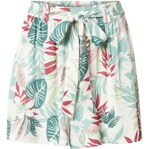 ONLY Bandplooibroek 'ONLNOVA'  mintgroen / spar / rosa / wijnrood