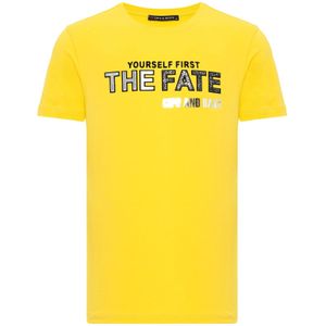 CIPO & BAXX Shirt  geel / zwart / zilver