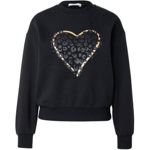 ABOUT YOU Sweatshirt 'Fee'  goud / zwart
