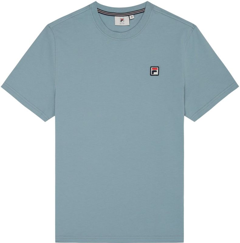 FILA - Biella - T-shirt - Duifblauw - Kwartmouw