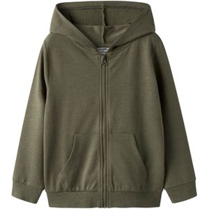 TWO SOON Sweatvest  olijfgroen