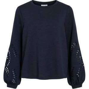 VILA Sweatshirt 'VISandy'  navy
