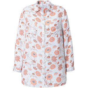 Studio Untold Blouse  gemengde kleuren / wit