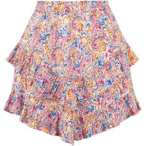 Shiwi Rok 'Bologna'  oranje / rosa / offwhite