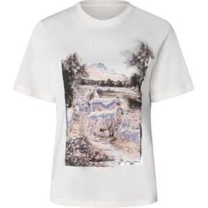 Marc Cain Shirt  ecru / zwart