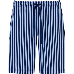 Mey Pyjamabroek 'Graphic Stripes'  blauw / wit