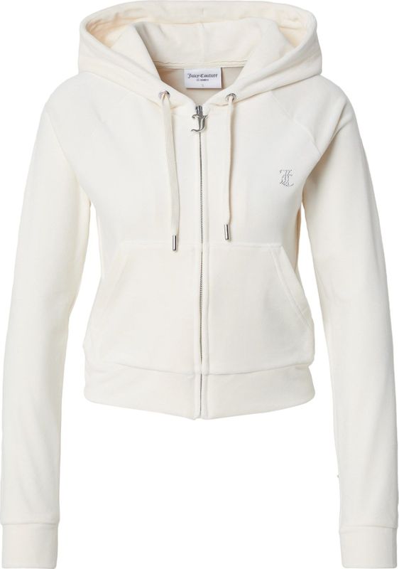 Juicy Couture - MADISON - Sweatvest - Offwhite - Fluweel/Nicky Velours