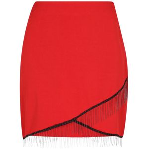 faina Rok 'Fashion Look'  rood / zwart